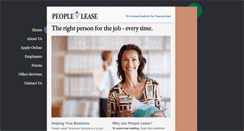 Desktop Screenshot of people-lease.com
